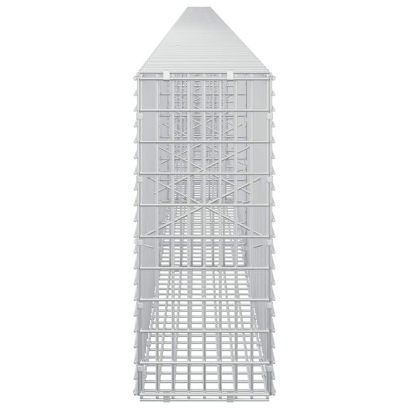 vidaXL Gabión s drôtom 5 mm a sieťou 5x2,5 cm 1000x20x50 cm – Obrázok 4