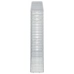 vidaXL Gabión s drôtom 5 mm a sieťou 5x2,5 cm 150x20x100 cm – Obrázok 4