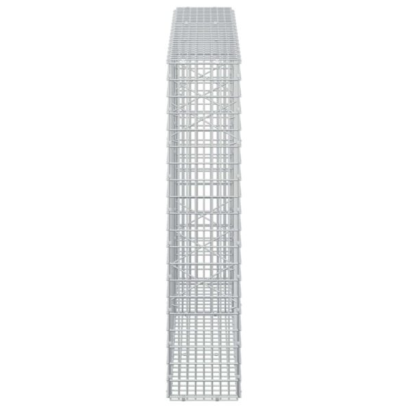 vidaXL Gabión s drôtom 5 mm a sieťou 5x2,5 cm 150x20x100 cm – Obrázok 4