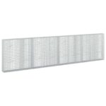 vidaXL Gabión s drôtom 5 mm a sieťou 5x2,5 cm 400x20x100 cm – Obrázok 2