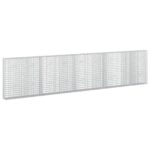 vidaXL Gabión s drôtom 5 mm a sieťou 5x2,5 cm 450x20x100 cm – Obrázok 2