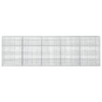 vidaXL Gabión s drôtom 5 mm a sieťou 5x2,5 cm 500x20x150 cm – Obrázok 3