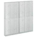 vidaXL Gabión s drôtom 5 mm a sieťou 5x2,5 cm 200x20x200 cm – Obrázok 2