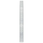 vidaXL Gabión s drôtom 5 mm a sieťou 5x2,5 cm 200x20x200 cm – Obrázok 4
