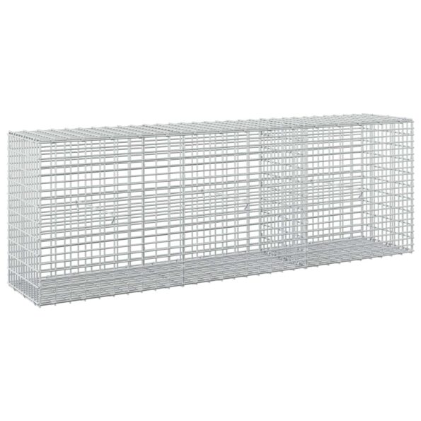 vidaXL Gabión s drôtom 5 mm a sieťou 5x2,5 cm 150x30x50 cm – Obrázok 2