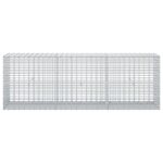 vidaXL Gabión s drôtom 5 mm a sieťou 5x2,5 cm 150x30x50 cm – Obrázok 3