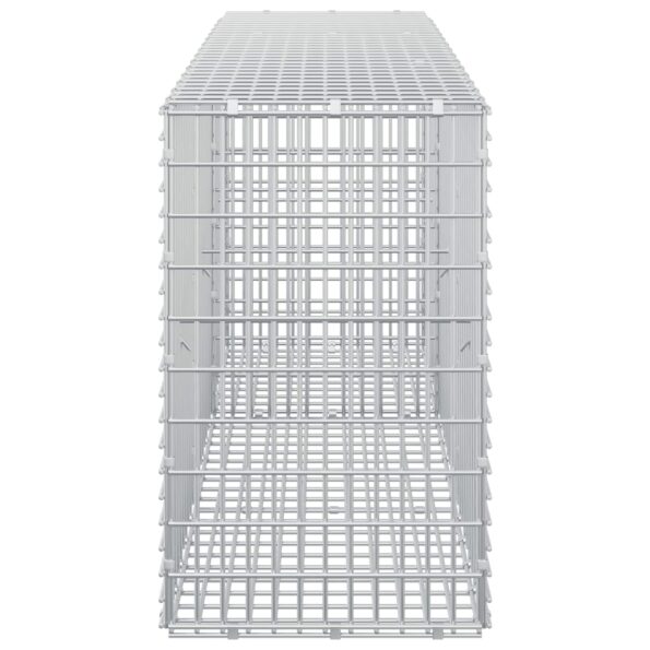 vidaXL Gabión s drôtom 5 mm a sieťou 5x2,5 cm 150x30x50 cm – Obrázok 4