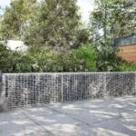 vidaXL Gabión s drôtom 5 mm a sieťou 5x2,5 cm 250x30x50 cm