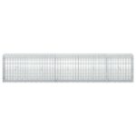 vidaXL Gabión s drôtom 5 mm a sieťou 5x2,5 cm 250x30x50 cm – Obrázok 3