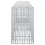 vidaXL Gabión s drôtom 5 mm a sieťou 5x2,5 cm 250x30x50 cm – Obrázok 4