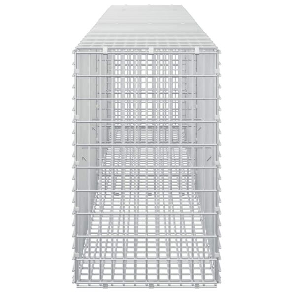 vidaXL Gabión s drôtom 5 mm a sieťou 5x2,5 cm 250x30x50 cm – Obrázok 4
