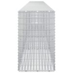 vidaXL Gabión s drôtom 5 mm a sieťou 5x2,5 cm 400x30x50 cm – Obrázok 4