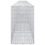vidaXL Gabión s drôtom 5 mm a sieťou 5x2,5 cm 450x30x50 cm – Obrázok 4