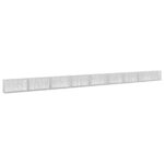 vidaXL Gabión s drôtom 5 mm a sieťou 5x2,5 cm 850x30x50 cm – Obrázok 2