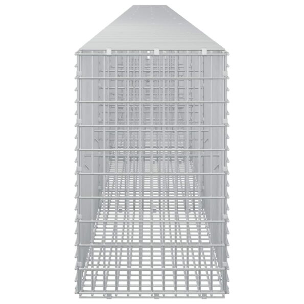 vidaXL Gabión s drôtom 5 mm a sieťou 5x2,5 cm 850x30x50 cm – Obrázok 4