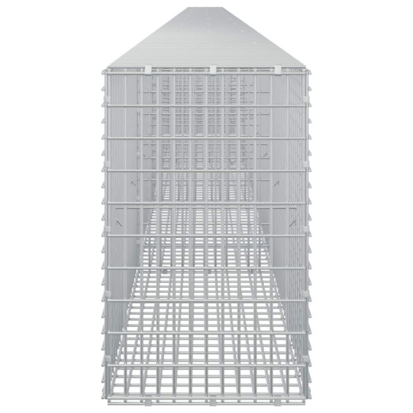 vidaXL Gabión s drôtom 5 mm a sieťou 5x2,5 cm 1000x30x50 cm – Obrázok 4