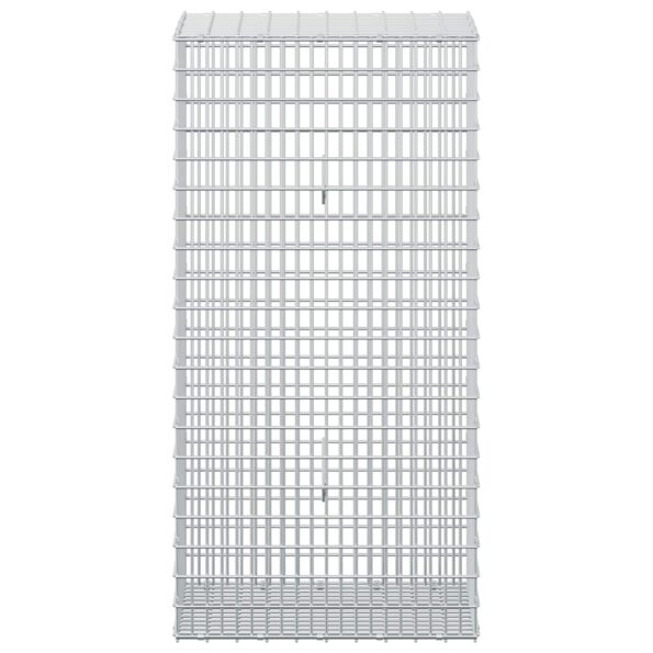 vidaXL Gabión s drôtom 5 mm a sieťou 5x2,5 cm 50x30x100 cm – Obrázok 3