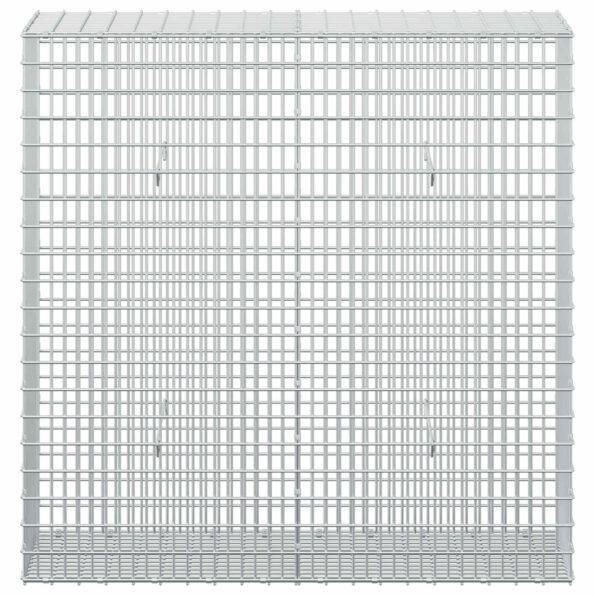 vidaXL Gabión s drôtom 5 mm a sieťou 5x2,5 cm 100x30x100 cm – Obrázok 3