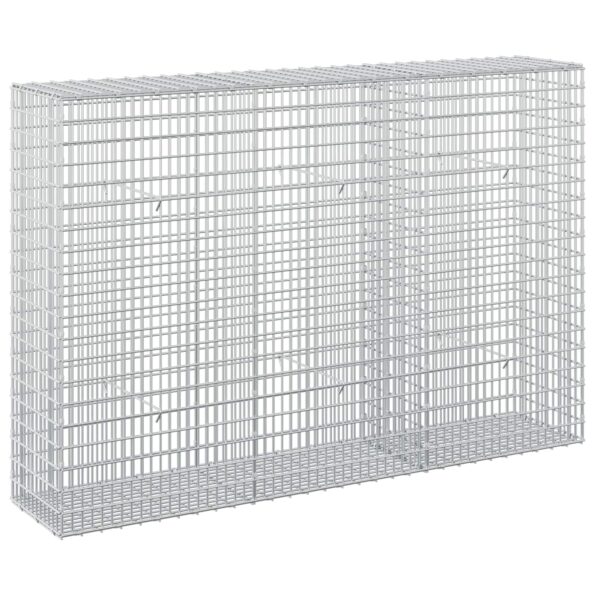 vidaXL Gabión s drôtom 5 mm a sieťou 5x2,5 cm 150x30x100 cm – Obrázok 2