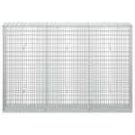 vidaXL Gabión s drôtom 5 mm a sieťou 5x2,5 cm 150x30x100 cm – Obrázok 3