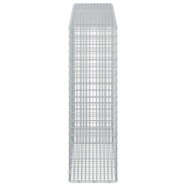 vidaXL Gabión s drôtom 5 mm a sieťou 5x2,5 cm 150x30x100 cm – Obrázok 4