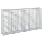vidaXL Gabión s drôtom 5 mm a sieťou 5x2,5 cm 200x30x100 cm – Obrázok 2