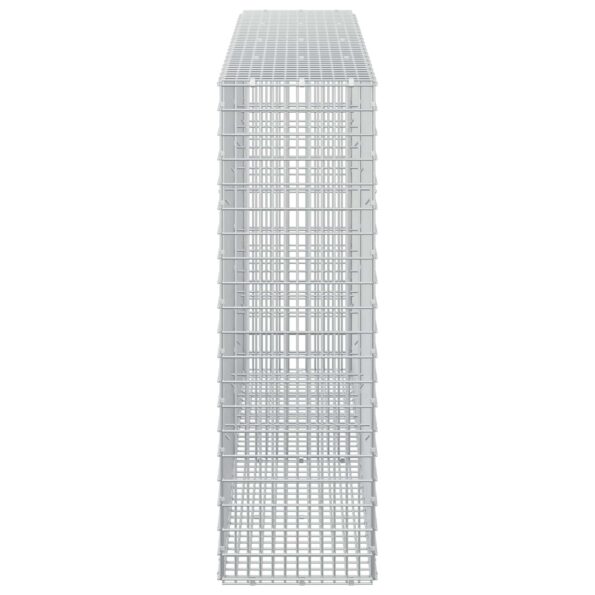 vidaXL Gabión s drôtom 5 mm a sieťou 5x2,5 cm 200x30x100 cm – Obrázok 4