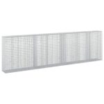 vidaXL Gabión s drôtom 5 mm a sieťou 5x2,5 cm 350x30x100 cm – Obrázok 2