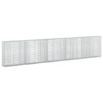 vidaXL Gabión s drôtom 5 mm a sieťou 5x2,5 cm 500x30x100 cm – Obrázok 2