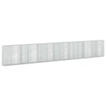 vidaXL Gabión s drôtom 5 mm a sieťou 5x2,5 cm 650x30x100 cm – Obrázok 2