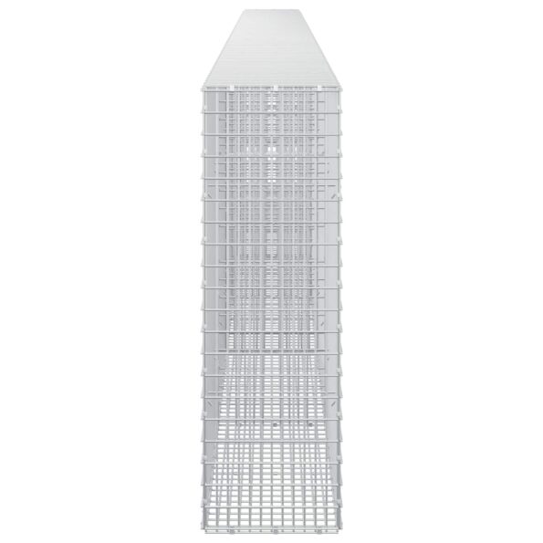 vidaXL Gabión s drôtom 5 mm a sieťou 5x2,5 cm 650x30x100 cm – Obrázok 4