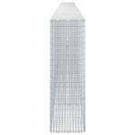 vidaXL Gabión s drôtom 5 mm a sieťou 5x2,5 cm 700x30x100 cm – Obrázok 4