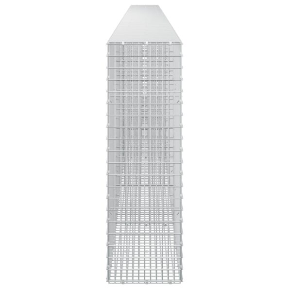 vidaXL Gabión s drôtom 5 mm a sieťou 5x2,5 cm 700x30x100 cm – Obrázok 4