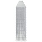 vidaXL Gabión s drôtom 5 mm a sieťou 5x2,5 cm 900x30x100 cm – Obrázok 4
