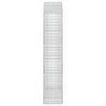 vidaXL Gabión s drôtom 5 mm a sieťou 5x2,5 cm 100x30x150 cm – Obrázok 4