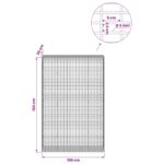vidaXL Gabión s drôtom 5 mm a sieťou 5x2,5 cm 100x30x150 cm – Obrázok 6