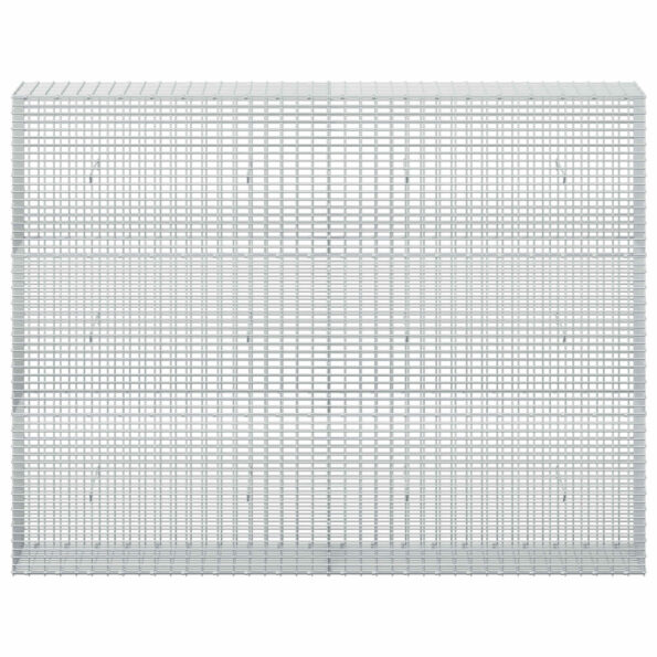 vidaXL Gabión s drôtom 5 mm a sieťou 5x2,5 cm 200x30x150 cm – Obrázok 3