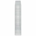 vidaXL Gabión s drôtom 5 mm a sieťou 5x2,5 cm 200x30x150 cm – Obrázok 4