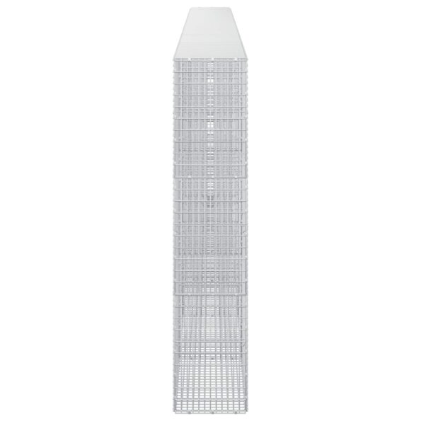 vidaXL Gabión s drôtom 5 mm a sieťou 5x2,5 cm 650x30x150 cm – Obrázok 4