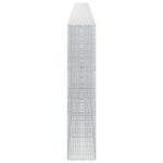 vidaXL Gabión s drôtom 5 mm a sieťou 5x2,5 cm 800x30x150 cm – Obrázok 4
