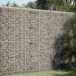 vidaXL Gabión s drôtom 5 mm a sieťou 5x2,5 cm 50x30x200 cm