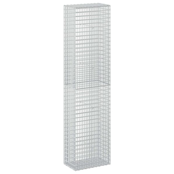 vidaXL Gabión s drôtom 5 mm a sieťou 5x2,5 cm 50x30x200 cm – Obrázok 2