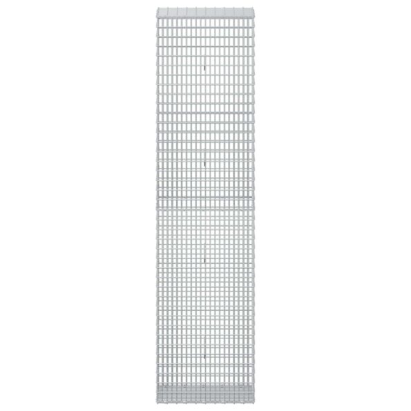 vidaXL Gabión s drôtom 5 mm a sieťou 5x2,5 cm 50x30x200 cm – Obrázok 3