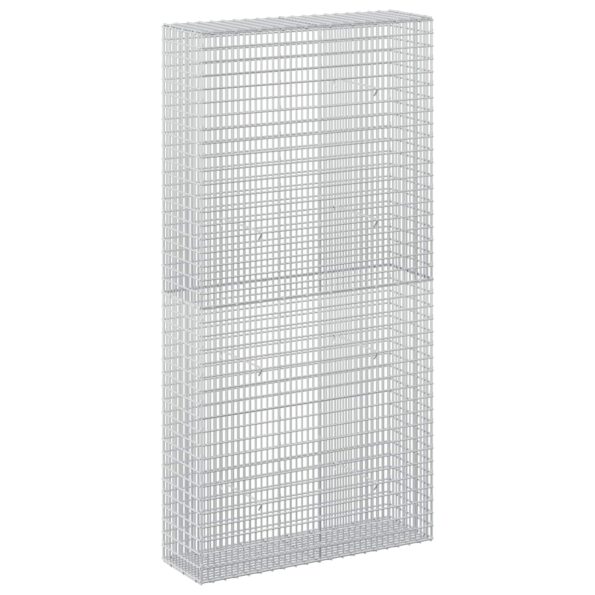 vidaXL Gabión s drôtom 5 mm a sieťou 5x2,5 cm 100x30x200 cm – Obrázok 2