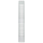 vidaXL Gabión s drôtom 5 mm a sieťou 5x2,5 cm 100x30x200 cm – Obrázok 4