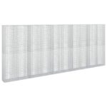 vidaXL Gabión s drôtom 5 mm a sieťou 5x2,5 cm 500x30x200 cm – Obrázok 2