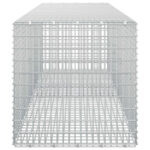 vidaXL Gabión s drôtom 5 mm a sieťou 5x2,5 cm 200x50x50 cm – Obrázok 4