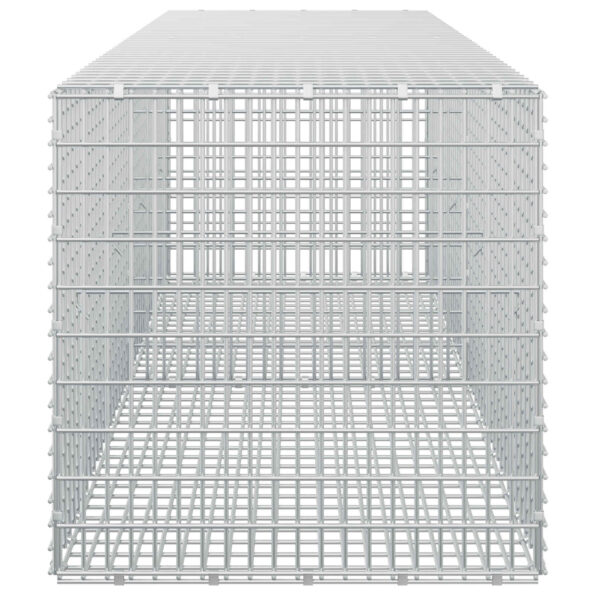 vidaXL Gabión s drôtom 5 mm a sieťou 5x2,5 cm 200x50x50 cm – Obrázok 4