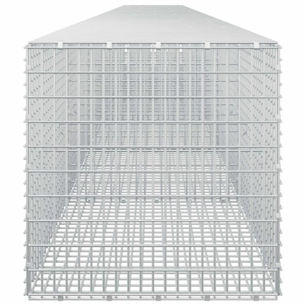 vidaXL Gabión s drôtom 5 mm a sieťou 5x2,5 cm 700x50x50 cm – Obrázok 4
