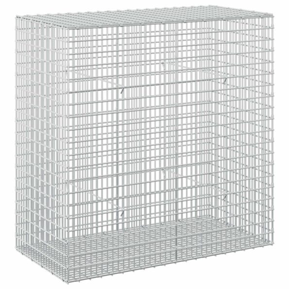 vidaXL Gabión s drôtom 5 mm a sieťou 5x2,5 cm 100x50x100 cm – Obrázok 2
